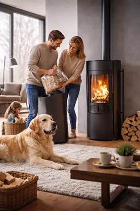 Installation poêle mcz store rennes