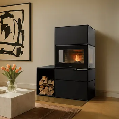 Poêle hybride mixte Aduro vendu par MCZ STORE Rennes, Redon, Châteaubriant